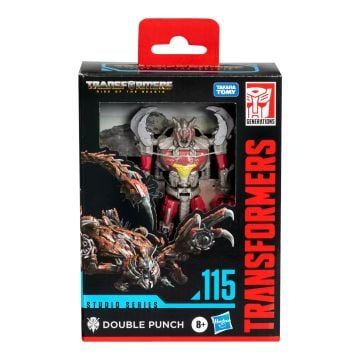 Transformers Studio Series Deluxe Class Transformers: Rise of the Beasts 115 Double Punch Action Figure0