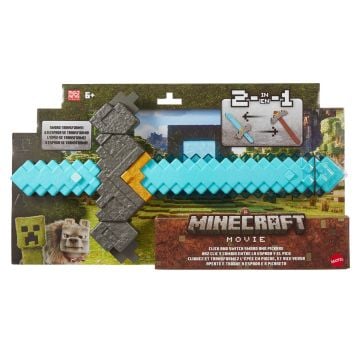 A Minecraft Movie Click and Switch Sword And Pickaxe