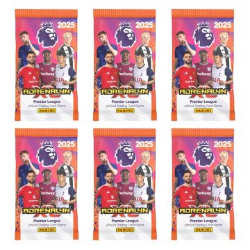 Panini Adrenalyn XL 2025 Premier League Trading Cards Booster 6 Pack