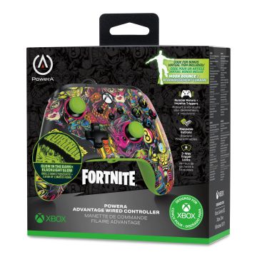 PowerA Advantage Wired Controller for Xbox (Fortnite Glow)0