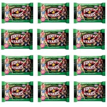 Select 2025 AFL Footy Stars Cards Booster 12 Pack
