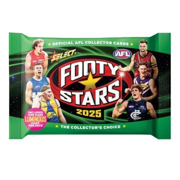 Select 2025 AFL Footy Stars Cards Booster Pack
