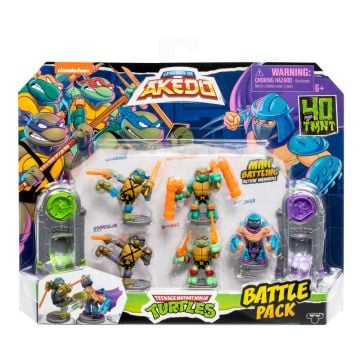 Akedo Teenage Mutant Ninja Turtles Battle Pack