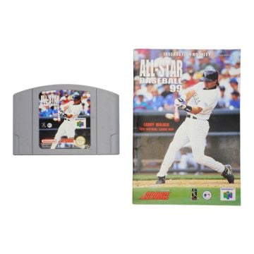 All-Star Baseball '99 (N64) [Pre-Owned] (Cartridge & Manual)