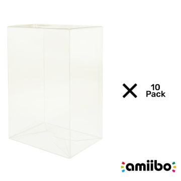 Nintendo Amiibo 0.5mm Plastic UV Protector 10 Pack