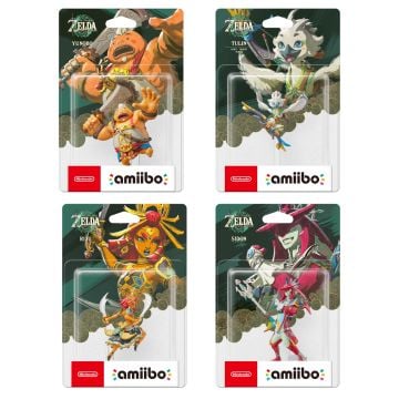 Amiibo The Legend Of Zelda: Tears Of The Kingdom (Yunobo, Tulin, Sidon, Riju) Pack