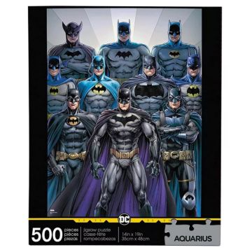 Aquarius DC Comics Batman Batsuits 500 Piece Jigsaw Puzzle