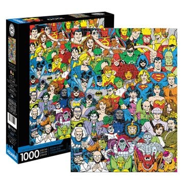 Aquarius DC Comics Retro Cast 1000 Piece Jigsaw Puzzle