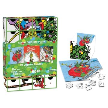 Aquarius How The Grinch Stole Christmas Jigsaw Puzzle Advent Calendar
