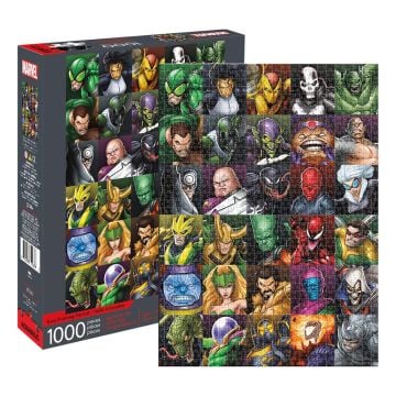 Aquarius Marvel Villains Collage 1000 Piece Jigsaw Puzzle