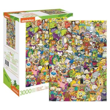 Aquarius Nickelodeon Cast 3000 Piece Jigsaw Puzzle