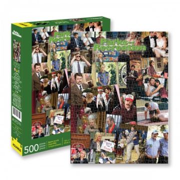 Aquarius Parks & Recreation Collage 500 Piece Jigsaw Puzzle (Image 1)