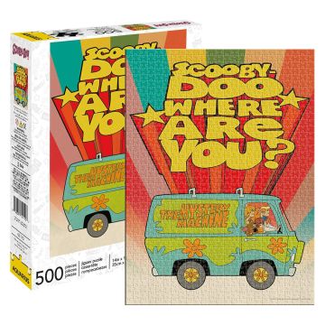 Aquarius Scooby Doo Where Are You? 500 Piece Jigsaw Puzzle