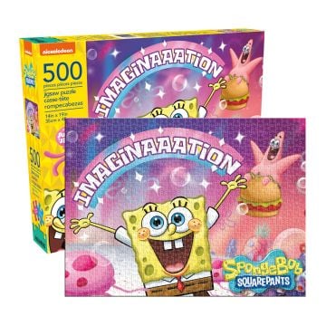 Aquarius SpongeBob Imagination 500 Piece Jigsaw Puzzle