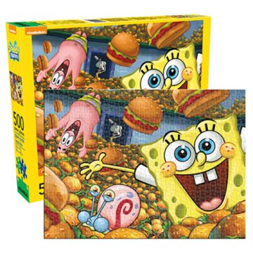 Aquarius SpongeBob SquarePants 500 Piece Jigsaw Puzzle