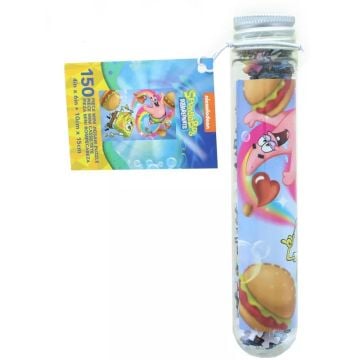 Aquarius Spongebob Squarepants Mini 150 Piece Jigsaw Puzzle in Tube