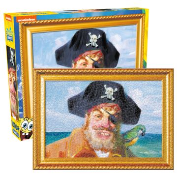 Aquarius Spongebob Squarepants Painty the Pirate 1000 Piece Jigsaw Puzzle (Image 1)