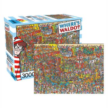 Aquarius Where's Waldo 3000 Piece Jigsaw Puzzle