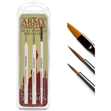 Army Painter Tools Wargamers Most Wanted Brush Set