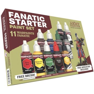 Army Painter Warpaints Fanatic Starter Paint Set (Image 1)