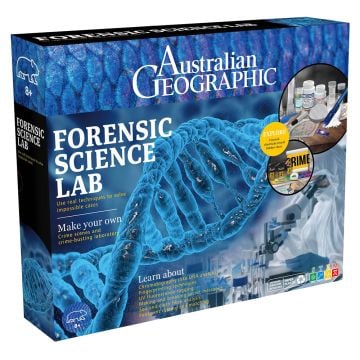 Australian Geographic Forensic Science Lab Educational Toy