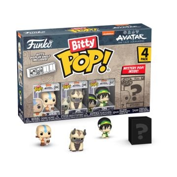 Avatar the Last Airbender Aang Bitty 4 Pack Funko POP! Vinyl