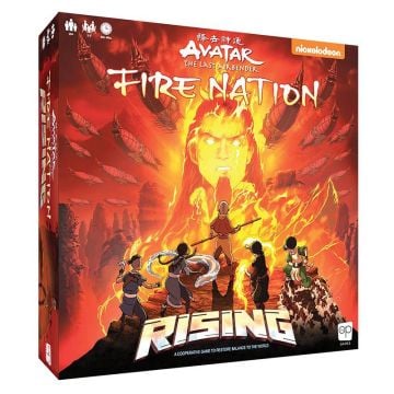 Avatar: The Last Airbender Fire Nation Rising Board Game