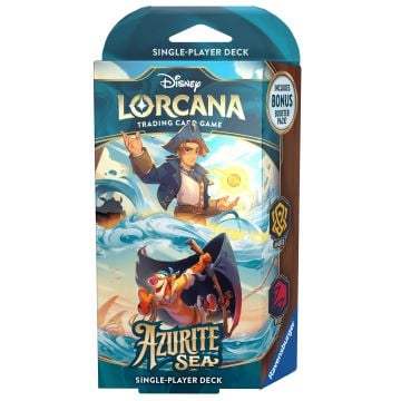 Disney Lorcana TCG: Azurite Sea Amber & Ruby Starter Deck (Image 1)