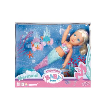Baby Born Little Sister Mermaid Doll