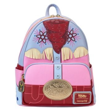 Loungefly Back To The Future 40th Anniversary 10" Faux Leather Mini Backpack