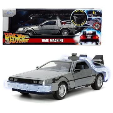 Back to the Future Time Machine (DeLorean) 1:24 Scale Diecast Vehicle0