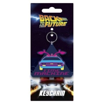 Back To The Future Time Machine Keychain