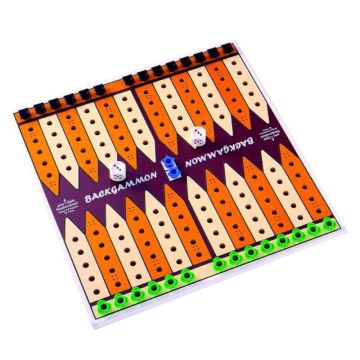 Backgammon Visual Impaired Board Game
