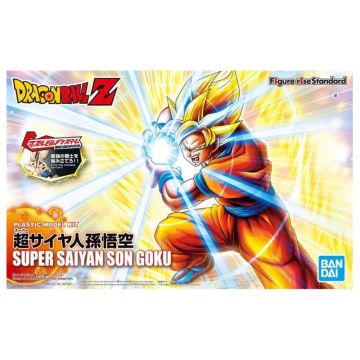 Bandai Figure Rise Standard Dragon Ball Z Super Saiyan Son Gokou Model Kit (Image 1)