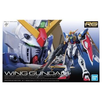 Bandai Gundam Real Grade Wing Gundam Repeat 1/144 Scale Model Kit