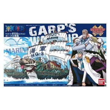 Bandai One Piece Grand Ship Collection Garps Ship Plastic Model Kit