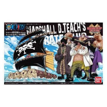 Bandai One Piece Grand Ship Collection Marshall D Teach's Pirate Ship Plastic Model Kit