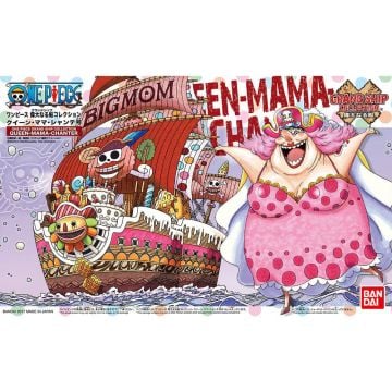Bandai One Piece Grand Ship Collection Queen Mama Chanter Plastic Model Kit