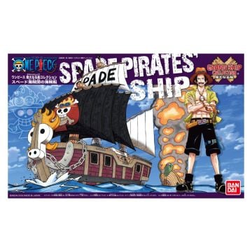 Bandai One Piece Grand Ship Collection Spade Pirates Plastic Model Kit
