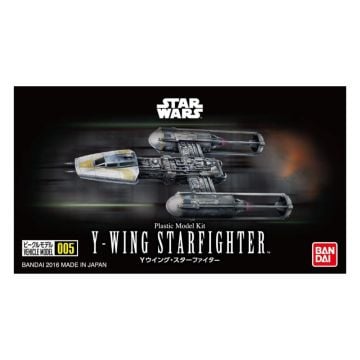Bandai Star Wars 005 Y-Wing Starfighter Vehicle Model Kit
