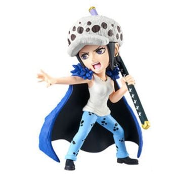Banpresto World Collectable One Piece Trafalgar Law VS Blackbeard Pirates Figures Blind Box