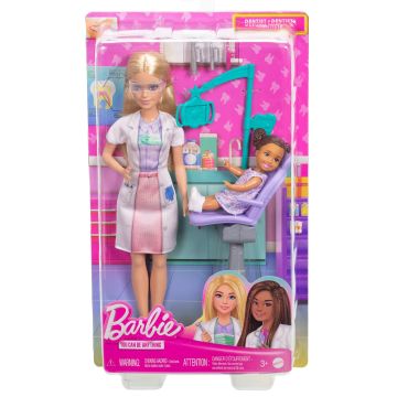 Barbie Career Dentist Doll & Accessories (Blonde Hair)