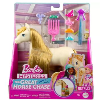 Barbie Mysteries: The Great Horse Chase Tornado Pony Doll and Accessories