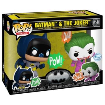 Batman 85th Anniversary Batman & Joker 1966 Funko Pop! Vinyl 2 Pack