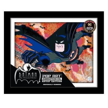 Batman Animated Series The Cat and the Claw Part 1 Barbed Wire Artist Edition Pop Art Animation Cel Limited Edition Print