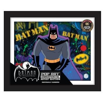 Batman Animated Series The Cat and the Claw Part 1 Graffiti Artist Edition Pop Art Animation Cel Limited Edition Print