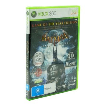 Batman Arkham Asylum (Game of the Year Edition) (Xbox 360)