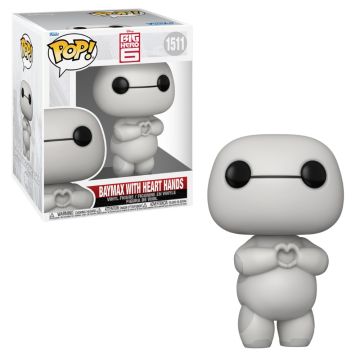 Big Hero 6 Baymax with Heart Hands Super Sized 6" Funko POP! Vinyl (Image 1)
