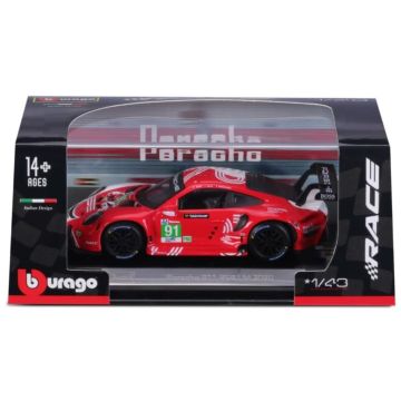 Bburago Racing 2020 Porsche 911 RSR LM 1:43 Scale Diecast Vehicle