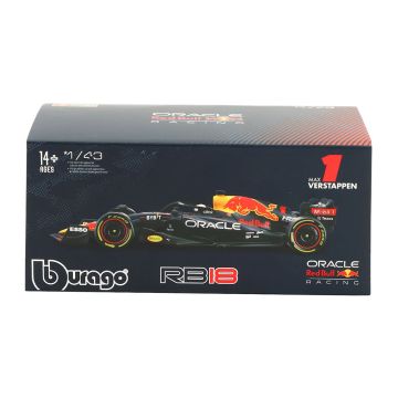 Bburago Red Bull Racing F1 2022 RB 18 with Driver 1:43 Max Verstappen